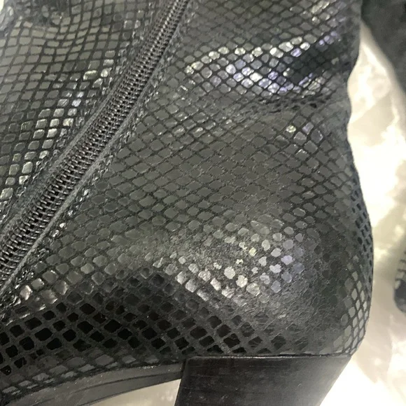 Made in🇮🇹AQUATALIA Super Soft Waterproof Snakeskin Leather Ankle … - Picture 14 of 16